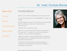 Tablet Screenshot of boose.info